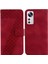 Telefon Kılıfı Için Xiaomi 12 PRO/12S Pro Pu Deri Kabartmalı Desen Çevirme Kartı (Yurt Dışından) 1