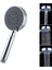 Yağmur 3 Su Akış Fonksiyonlu El Duş Başlığı Krom Kaplı Paslanmaz Banyo El Duşu Tepe Duşu Duş Başlığı 1