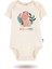 2'li Organik"küçük Korsan " Baskılı Kısa Kollu Bebek Body Zıbın 2