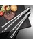 L Tarzı 24CM 28CM Paslanmaz Çelik Barbekü Kelepçesi Maşa Ekstra Uzun Cımbız Yemek Maşası Mutfak Barbekü Aracı (Yurt Dışından) 2