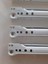 Metal Beyaz Çekmece Rayı 40CM 1 Takım (1 Çekmecelik) 3