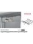 Kadeh Askısı 4 Bölmeli S-4043-ANTRASIT 5