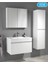 Trio+ 80CM Tek Çekmeceli Banyo Dolabı-Beyaz 1