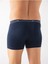 420X3 Erkek 3'lü Modal Boxer-Lacivert 2