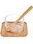 Bambu Tabaklı Cam Kase Seti - 8 cm 4
