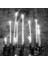 Vıp 35 cm 8 Pcs Church White Candles Beyaz Arınma Mumu 8 Adet Beyaz Ince Mum Beyaz Kilise Mumu 2