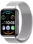 Huawei Watch Fit 2 Uyumlu Hasır Metal Örgü Işlemeli Mıknatıslı Kordon Kayış 1