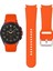 Samsung Galaxy Watch 4 5 Pro 6 40 42 43 44 45 46 47 mm Uyumlu Kavisli Tasarım Silikon Kordon 2
