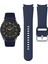 Samsung Galaxy Watch 4 5 Pro 6 40 42 43 44 45 46 47 mm Uyumlu Kavisli Tasarım Silikon Kordon 3