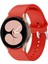 Samsung Galaxy Watch 4 5 Pro 6 40 42 43 44 45 46 47 mm Uyumlu Kavisli Tasarım Silikon Kordon 1