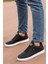 Deri Kapitone Günlük Ortopedik Rahat Kalite Bağcıklı Casual Erkek Sneaker Spor Ayakkabı 1
