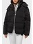 Logolu Çıkarılabilir Kapüşonlu Regular Fit Mont Kadın Mont 6RTB09 Tndaz 1200 1