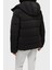 Logolu Çıkarılabilir Kapüşonlu Regular Fit Mont Kadın Mont 6RTB09 Tndaz 1200 2
