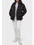Logolu Çıkarılabilir Kapüşonlu Regular Fit Mont Kadın Mont 6RTB09 Tndaz 1200 3