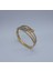 Gold -Gümüş- Rose Renk Özel Tasarım 316 L Stainless Steel Sevgiliye Özel Yandan Açılır Çelik Kelepçe [ Iç Çap Yatayda 60 mm Dikeyde 47 Mm.] 3
