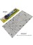 BG2299 Stili Patchwork Alet Kombinasyonu * 30CM Şeffaf Akrilik Malzeme Patchwork Cetvel ve mm Yuvarlak Bıçak (Yurt Dışından) 5