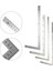 1,2 mm Kalınlığında 15X30 cm Stili Paslanmaz Çelik L Şekli Cetvel Çift Taraflı Cetvel Ölçme Aracı Metal Ofis Okul Malzemeleri Için Düz 90 Derece Açı Cetvel (Yurt Dışından) 3