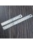 10CM 4 Inç Tarzı Metal Düz Cetvel 10CMMTAINLESS Çelik Çift Taraflı Cetvel Ölçme Aleti Ofis Okul Kırtasiye (Yurt Dışından) 3