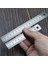 10CM 4 Inç Tarzı Metal Düz Cetvel 10CMMTAINLESS Çelik Çift Taraflı Cetvel Ölçme Aleti Ofis Okul Kırtasiye (Yurt Dışından) 5