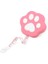 Pembe Stil Mini Kedi Pençesi Şeklinde Geri Çekilebilir Vücut Ölçü Bandı Basmalı Düğmeli Geri Çekme Vücut Bezi Dikiş Terzileri Için Ölçme Bandı (Yurt Dışından) 1