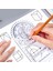 Stilc Stili Çok Fonksiyonlu Geometrik Cetvel Geometrik Çizim Şablonu Açı ve Daire Oluşturucu Okul Ofis Mimarisi Için Geometrik Çizim (Yurt Dışından) 3