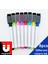 E 8 Adet Siyah Stil 8 Adetlot Renkli Siyah Okul Sınıf Malzemeleri Manyetik Beyaz Tahta Kalem Işaretleyiciler Kuru Silgi Sayfaları Çocuk Cetvel Kalemi (Yurt Dışından) 4