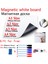 A2-6PEN1SILGI Stili Yumuşak Manyetik Beyaz Tahta Buzdolabı Sticker Kuru Beyaz Tahta Okul Mutfak Ofis Işaretleyici Kalem ile Mesaj Panosu Memo (Yurt Dışından) 2