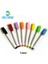 4 Adet 13.5cm Marker Stili Lot Silinebilir Manyetik Renkli Beyaz Tahta Marker Okul Su Geçirmez Çocuk Cetvel Kalemi Kuru Beyaz Tahta Işaretleyiciler (Yurt Dışından) 4