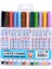 12 Renk Set Stili 12 Colorsset Beyaz Tahta Kalem Beyaz Tahta Cam Çocuklar Için Silinebilir Işaretleyici Kalem Çizim Ofis Toplantı Okul Öğretmeni (Yurt Dışından) 1