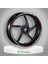 Yeni Motorsiklet Jant Şeridi Parçalı Beyaz Honda Pcx 125 150 2010-2021 Uyumlu Sağ-Sol/ön-Arka 1