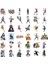 Naruto Teması 100 adet Sticker 2