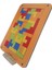 Okul Öncesi Eğitici Puzzle Oyuncak Seti/tetris Figürü Turuncu 1