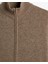 Erkek Kahverengi Regular Fit Fermuarlı Hırka 8050175.294 2