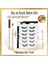 Magic Lashes 6 Farklı Kirpik Seti Ve Microblading Kaş Kalemi (Siyah) Set Bir Arada 1