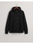 Erkek Siyah Regular Fit Kapüşonlu Logolu Sweatshirt 2007073.5 1