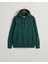 Erkek Yeşil Regular Fit Kapüşonlu Logolu Sweatshirt 2007073.374 1