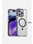 iPhone 15 Pro Uyumlu Kılıf Magsafe Şarj Özellikli Kapak Antishock Yüksek Koruma Sararmaz Kapak Tpu 1
