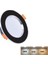 5W 3 Renkli(Beyaz,Günışığı,Amber)Siyah Krom Kasa Led Spot Lamba- 4 ADETTİR 4
