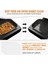 Ninja Foodi FG551 Smart Için 150 Adet Hava Fritöz Parşömen Kağıt Gömlekleri (Yurt Dışından) 3