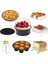 Fit 3.5qt-5.8qt 7 Inç Hava Fritöz Aksesuarları 8 Adet Kit (Yurt Dışından) 3