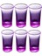 6 Adet Mor Tarzı 6 Shot Cam Dispenseri ve Tutucu Şarap Viski Bira Dispenseri Raf Bar Aksesuarı Içme Partisi Oyunları Dispenser Içme Araçları (Yurt Dışından) 1
