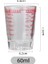 Kırmızı 60ML Tarzı ml Cam Ölçme Fincan Espresso Shot Cam Sıvı Cam Ons Bardak Ölçekli Mutfak Ölçü Aleti Malzemeleri (Yurt Dışından) 1
