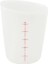 500ML-BEYAZ Stil Silikon Dünya ml Silikon Ölçme Fincan Çift Ölçekli Yumuşak Ölçme Fincan Süt Fincan Pişirme Araçları El Yapımı Dıy Ölçme Fincan (Yurt Dışından) 1