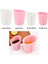 500ML-BEYAZ Stil Silikon Dünya ml Silikon Ölçme Fincan Çift Ölçekli Yumuşak Ölçme Fincan Süt Fincan Pişirme Araçları El Yapımı Dıy Ölçme Fincan (Yurt Dışından) 2