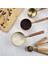 4 Adet Büyük A Tarzı Paslanmaz Çelik Ölçme Fincan Ölçme Kaşığı Kwooden Kolu Itchen Pişirme Araçları Barmenlik Ölçeği Ölçme Kaşığı Seti (Yurt Dışından) 2