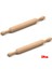 B-2pcs Tarzı Yazın 20X2.8CM Mini Rolling M Ahşap Saplı Çocuklar Için Mutfakta Hamur Açma Makinesi, Play-Doh, Crafting ve Yaratıcı Oyun (Yurt Dışından) 1