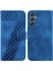 Samsung Galaxy A24 4g Kabartmalı Desen Kart Yuvası Fonksiyonu Için Telefon Kılıfı (Yurt Dışından) 1