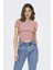 Onlwendy S/s Ruchıng Top Jrs 15284982 Gül Rengi 1
