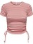 Onlwendy S/s Ruchıng Top Jrs 15284982 Gül Rengi 4