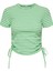 Onlwendy S/s Ruchıng Top Jrs 15284982 Yeşil 2